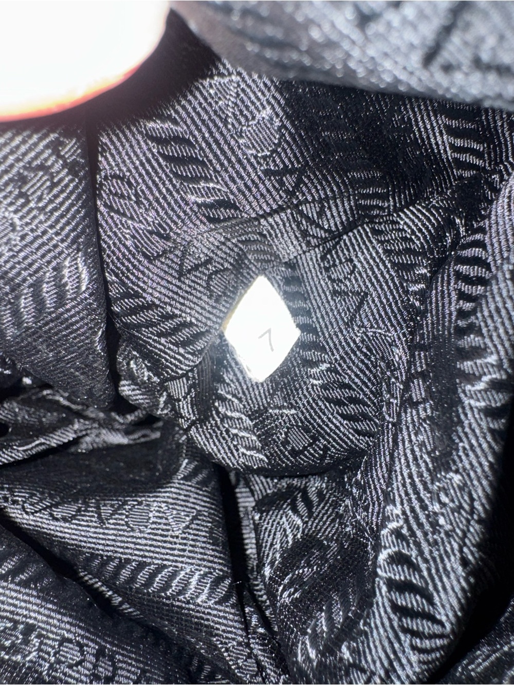 Prada Tessuto vintage Nylon & Leather Shoulder Bag - Black ✅authentic✅ - Picture 5 of 8